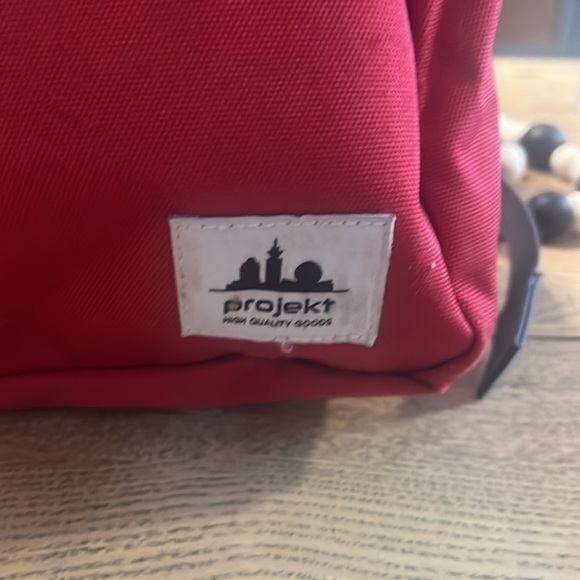 Projekt Karl Red/charcoal Backpack - Picture 2 of 7